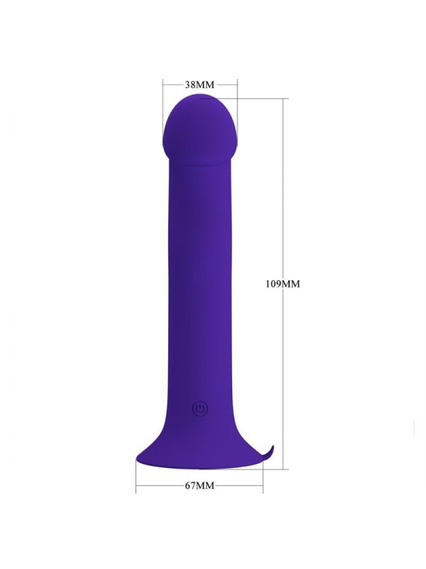 PRETTY LOVE - MURRAY YOUTH DILDO VIBRADOR & RECARGABLE VIOLETA