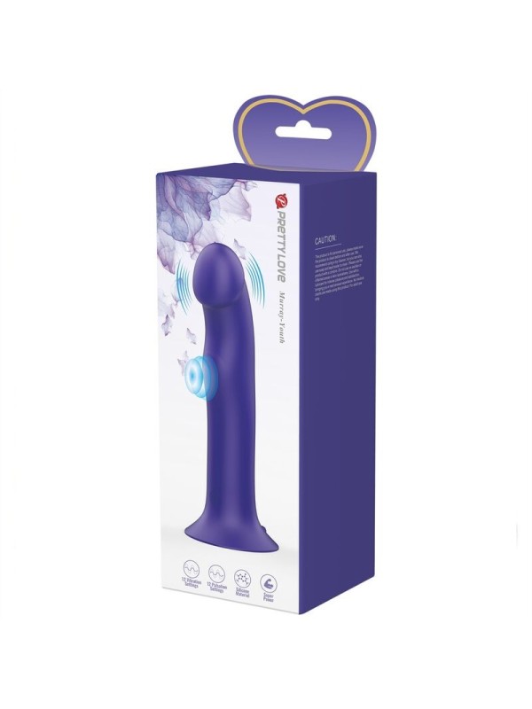 PRETTY LOVE - MURRAY YOUTH DILDO VIBRADOR & RECARGABLE VIOLETA