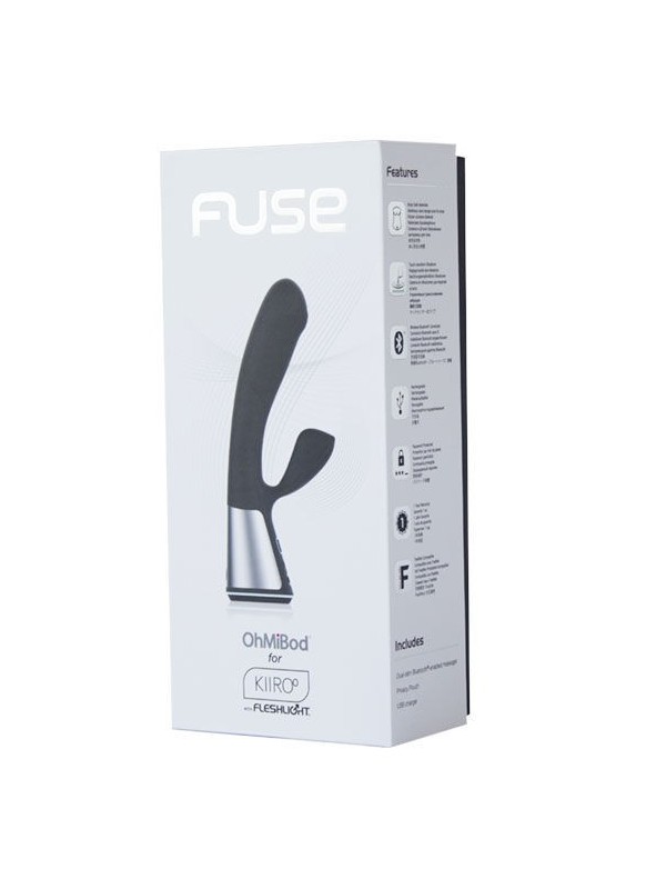 KIIROO - OHMIBOD FUSE APP REMOTE CONTROL NEGRO