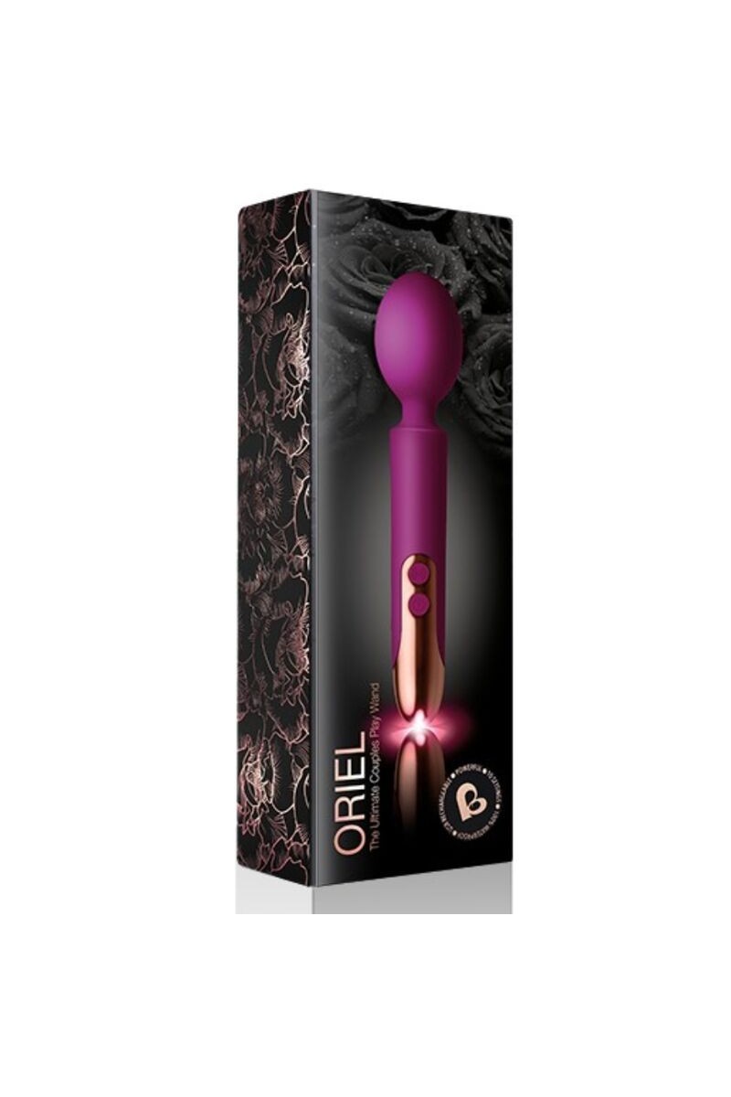 ROCKS-OFF - ORIEL MASAJEADOR RECARGABLE LILA