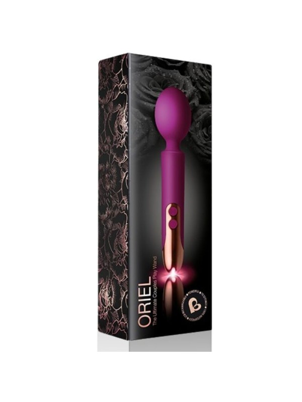 ROCKS-OFF - ORIEL MASAJEADOR RECARGABLE LILA