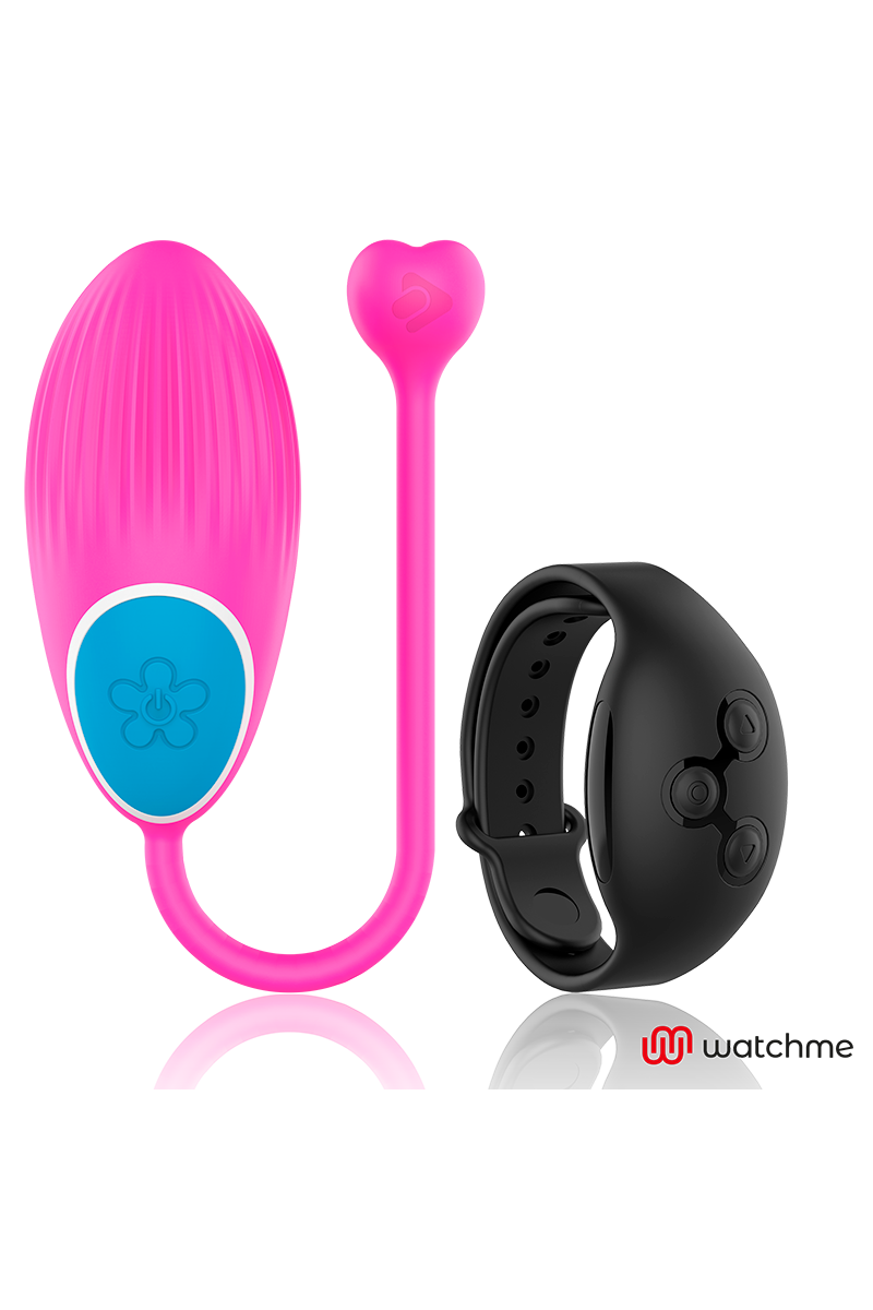 WEARWATCH - HUEVO CONTROL REMOTO TECHNOLOGY WATCHME FUCSIA / AZABACHE