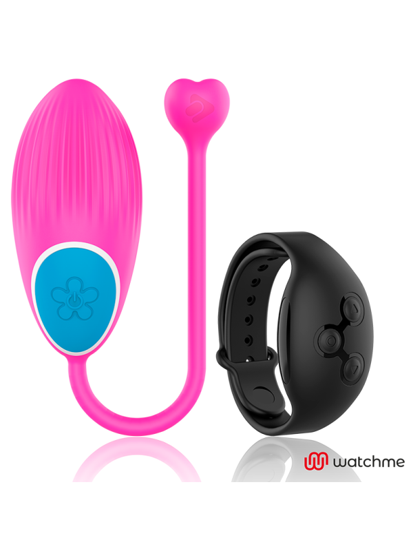 WEARWATCH - HUEVO CONTROL REMOTO TECHNOLOGY WATCHME FUCSIA / AZABACHE