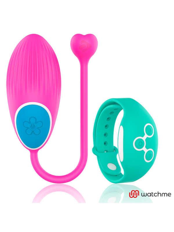 WEARWATCH - HUEVO CONTROL REMOTO TECÇH WATCHME FUCSIA / AGUA MARINA