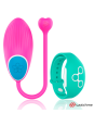 WEARWATCH - HUEVO CONTROL REMOTO TECÇH WATCHME FUCSIA / AGUA MARINA