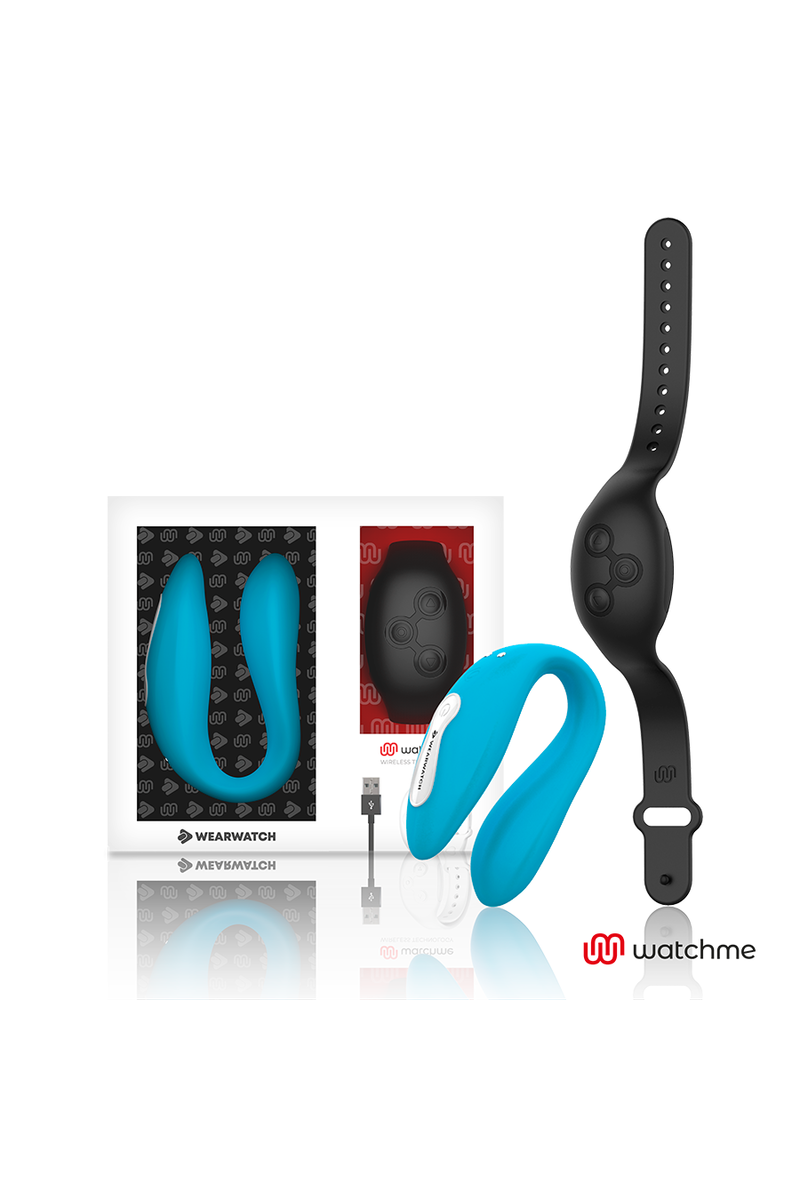 WEARWATCH - VIBRADOR DUAL TECHNOLOGY WATCHME AÑIL / AZABACHE