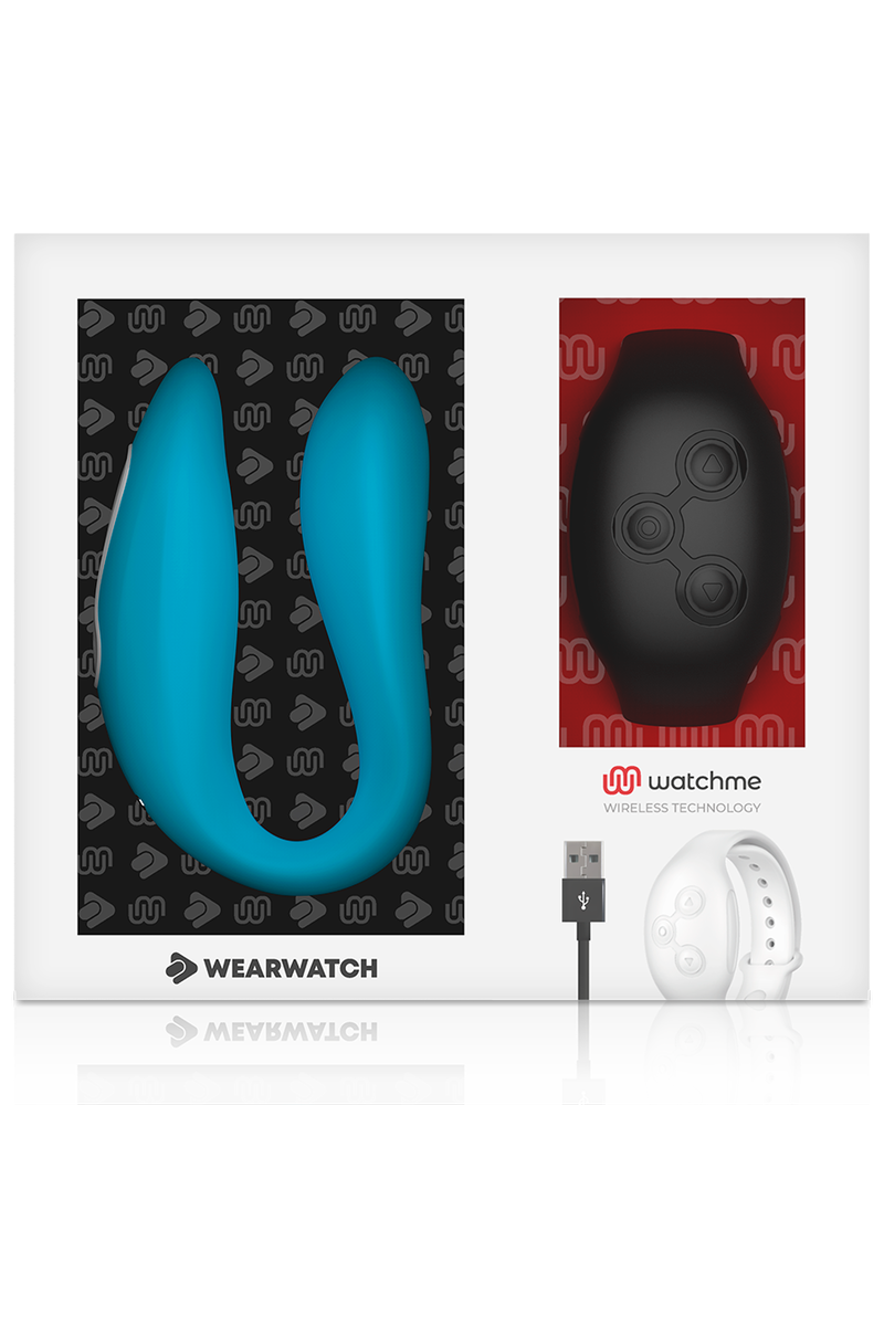 WEARWATCH - VIBRADOR DUAL TECHNOLOGY WATCHME AÑIL / AZABACHE