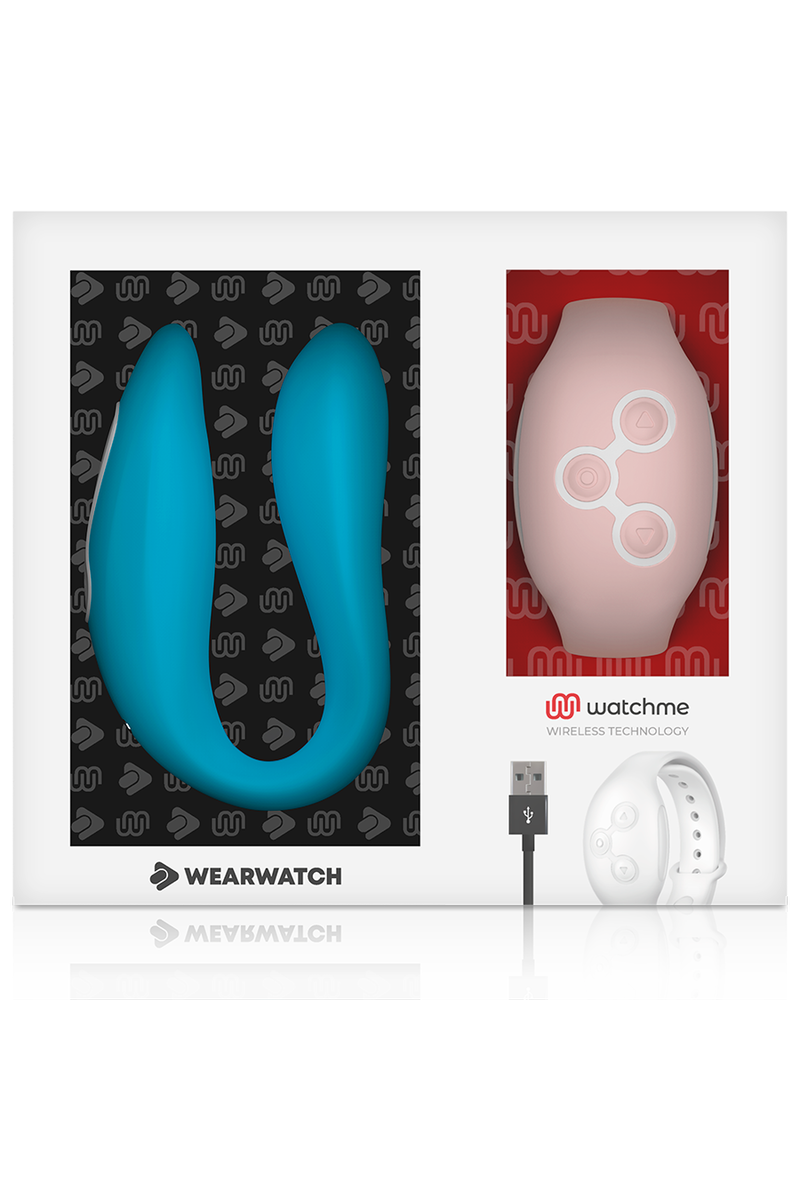 WEARWATCH - VIBRADOR DUAL TECHNOLOGY WATCHME AÑIL / ROSA