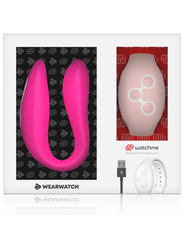 WEARWATCH - VIBRADOR DUAL TECHNOLOGY WATCHME FUCSIA / ROSA