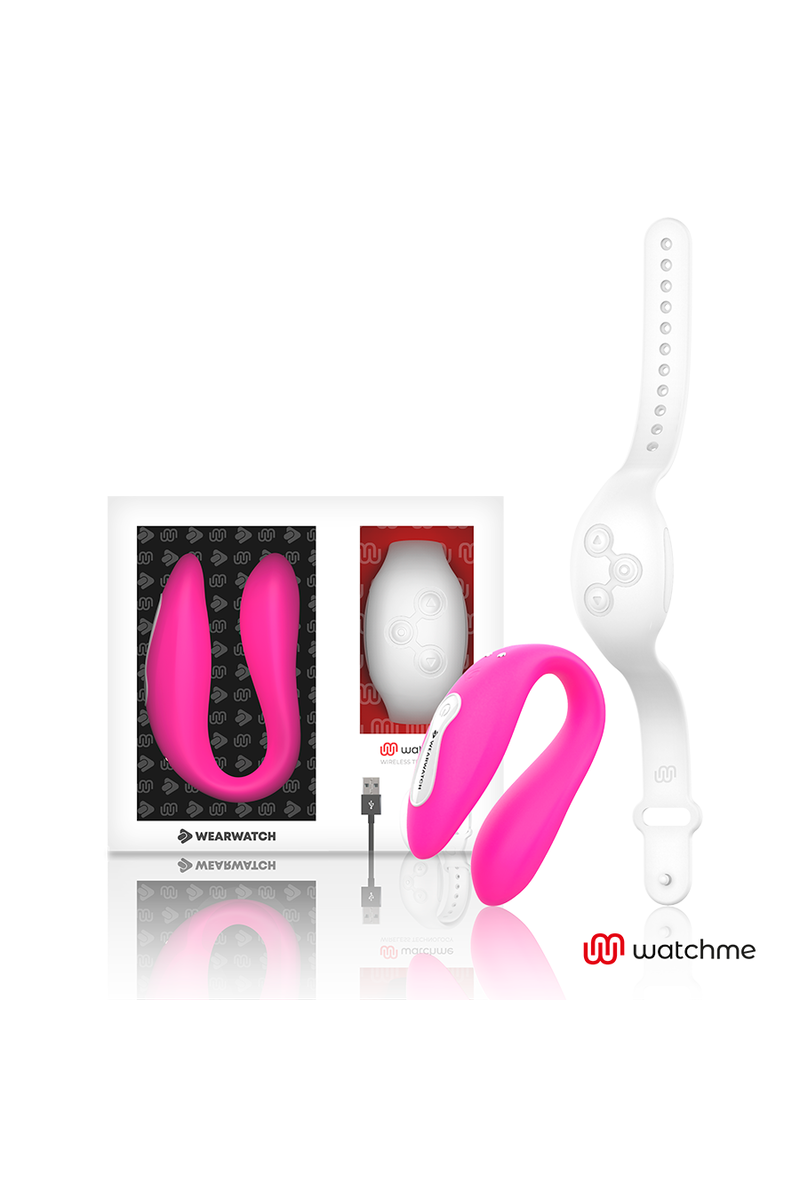 WEARWATCH - VIBRADOR DUAL TECHNOLOGY WATCHME FUCSIA / NÍVEO