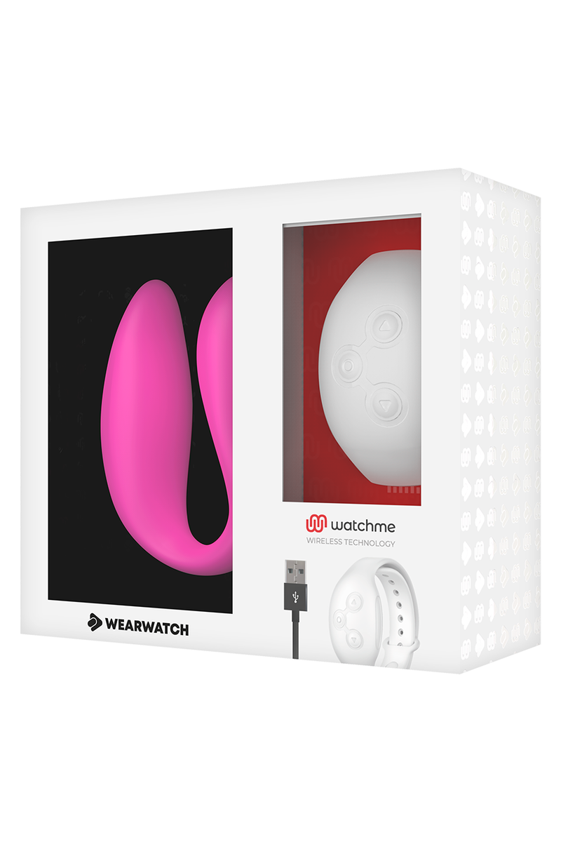 WEARWATCH - VIBRADOR DUAL TECHNOLOGY WATCHME FUCSIA / NÍVEO