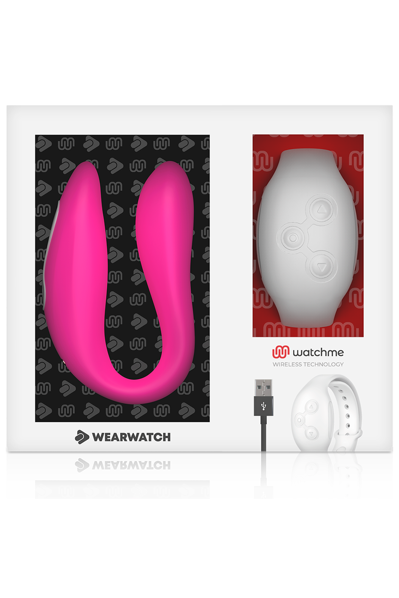 WEARWATCH - VIBRADOR DUAL TECHNOLOGY WATCHME FUCSIA / NÍVEO