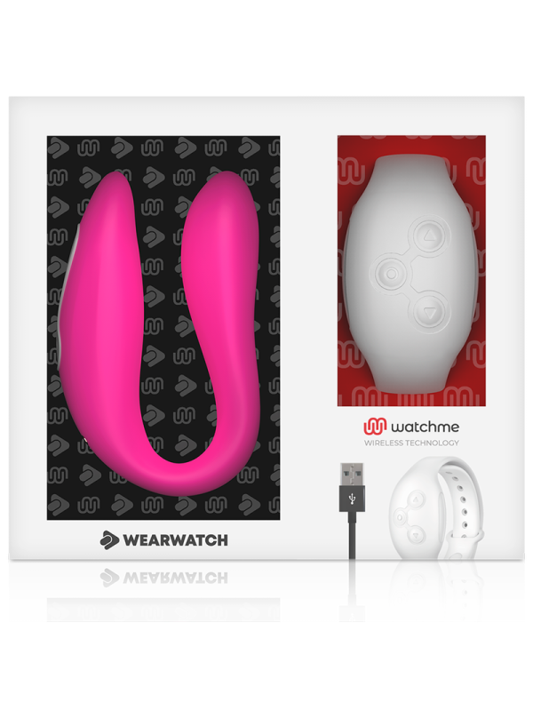 WEARWATCH - VIBRADOR DUAL TECHNOLOGY WATCHME FUCSIA / NÍVEO