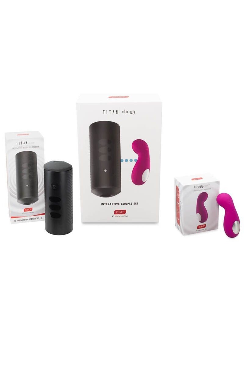 KIIROO - TITAN Y CLIONA SET PAREJAS LILA