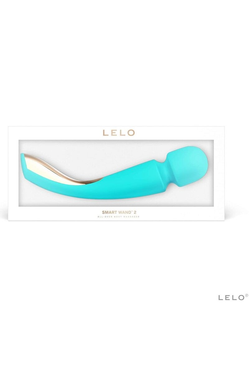 LELO - MASAJEADOR SMART MEDIUM WAND 2 VERDE AGUA