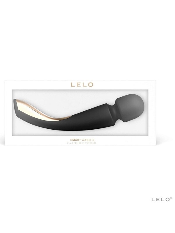 LELO - MASAJEADOR SMART MEDIUM WAND 2 NEGRO