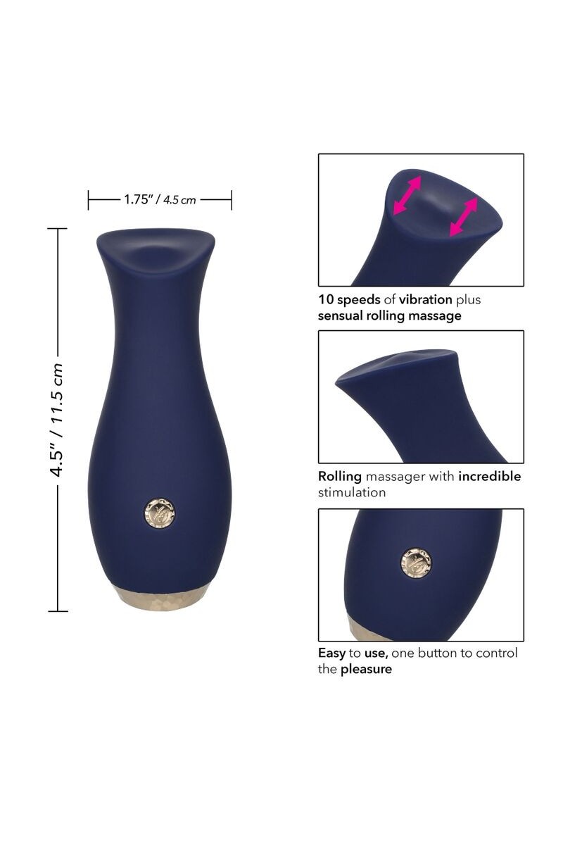 CALIFORNIA EXOTICS - CHIC TULIP MASAJEADOR AZUL