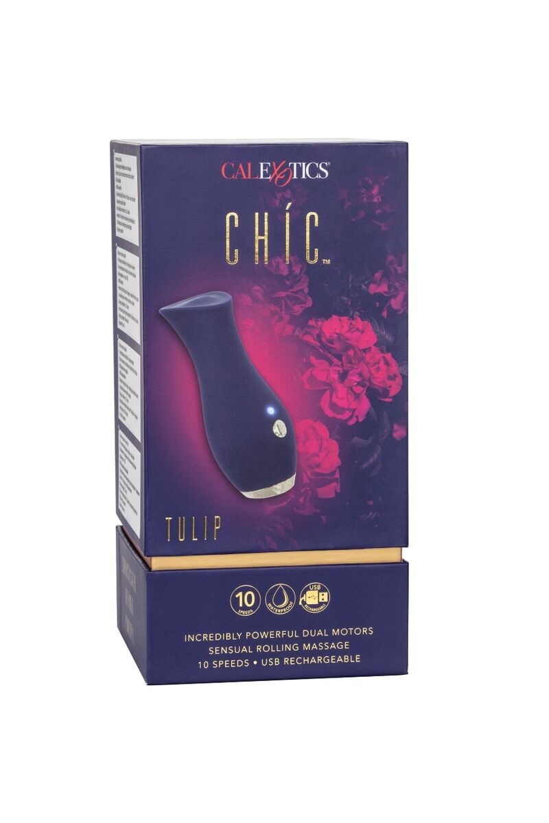 CALIFORNIA EXOTICS - CHIC TULIP MASAJEADOR AZUL