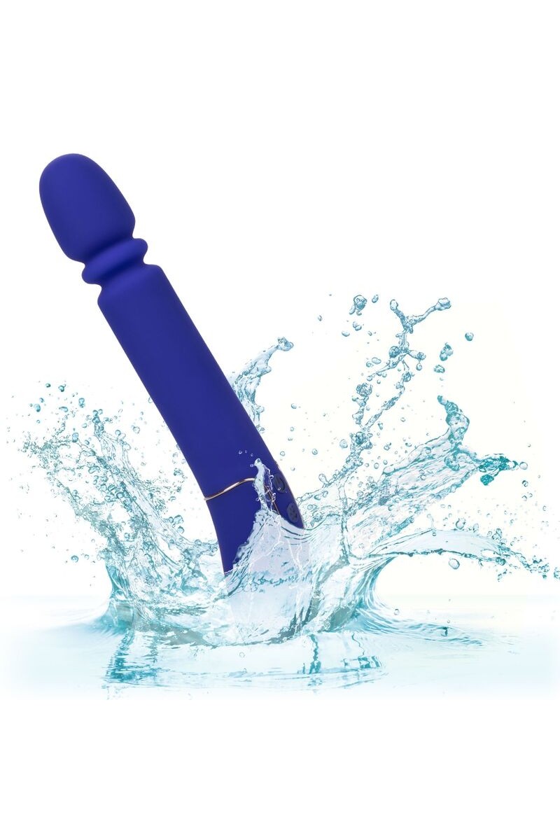 CALIFORNIA EXOTICS - SHAMELESS SLIM THUMPER MASAJEADOR AZUL