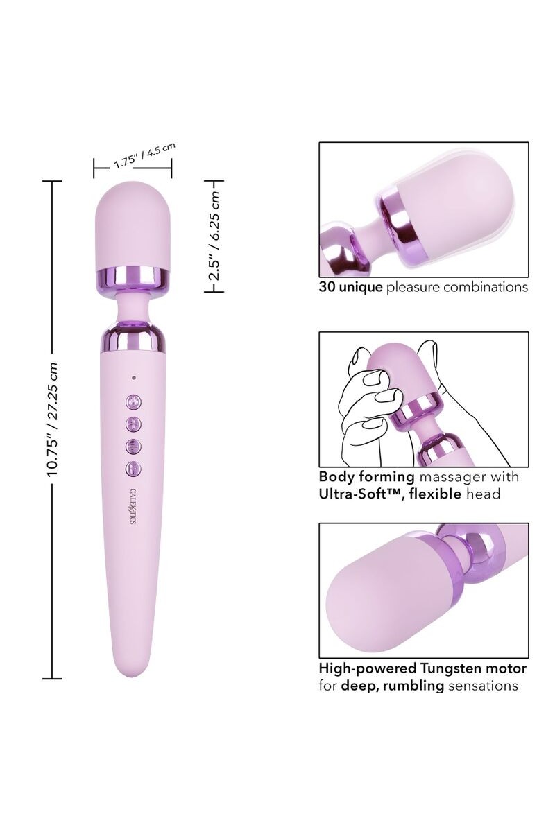 CALIFORNIA EXOTICS - OPULENCE MASAJEADOR ROSA