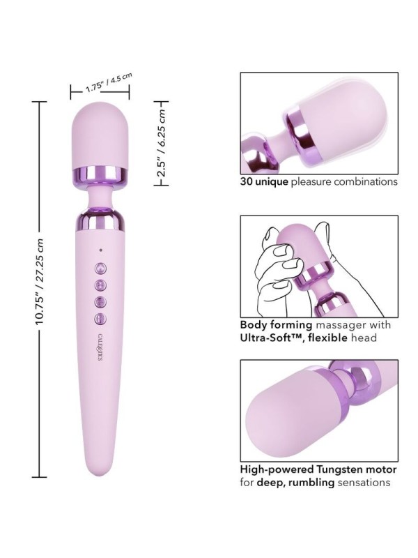 CALIFORNIA EXOTICS - OPULENCE MASAJEADOR ROSA