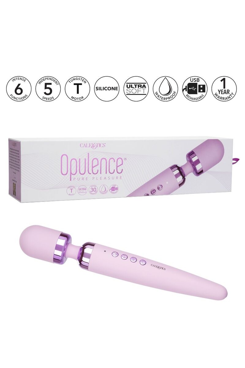 CALIFORNIA EXOTICS - OPULENCE MASAJEADOR ROSA