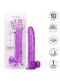 CALIFORNIA EXOTICS - SIZE QUEEN DILDO LILA 25.5 CM