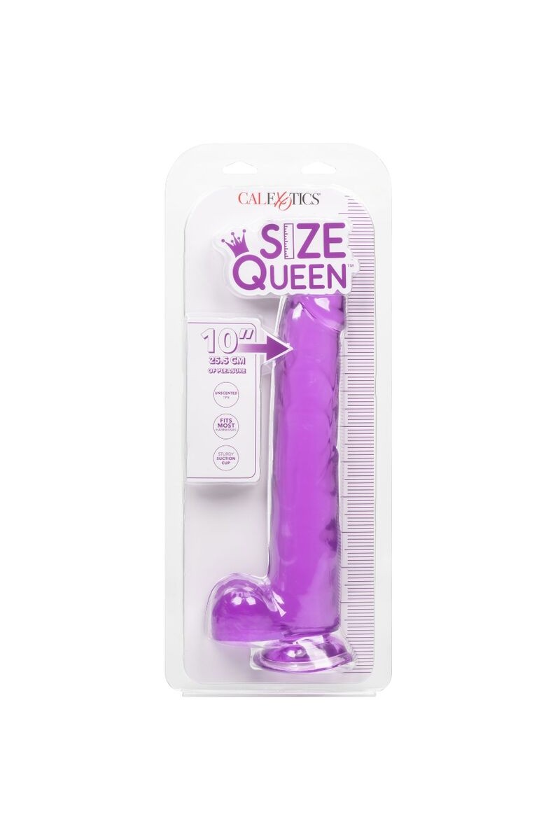 CALIFORNIA EXOTICS - SIZE QUEEN DILDO LILA 25.5 CM