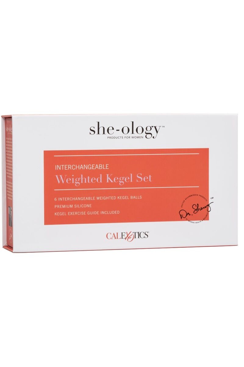 CALIFORNIA EXOTICS - SHE-OLOGY SET BOLAS KEGEL INTERCAMBIABLES