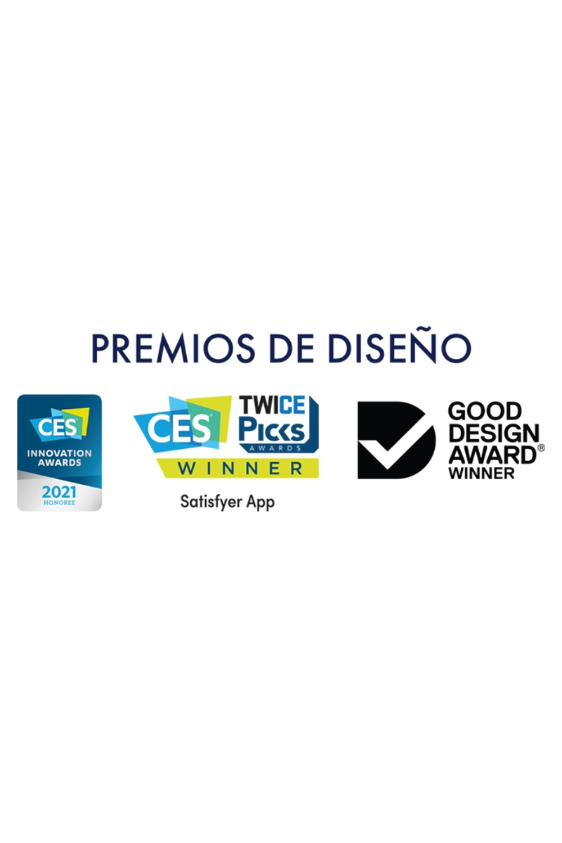 SATISFYER - TWIRLING JOY ESTIMULADOR CLITORIS BLANCO