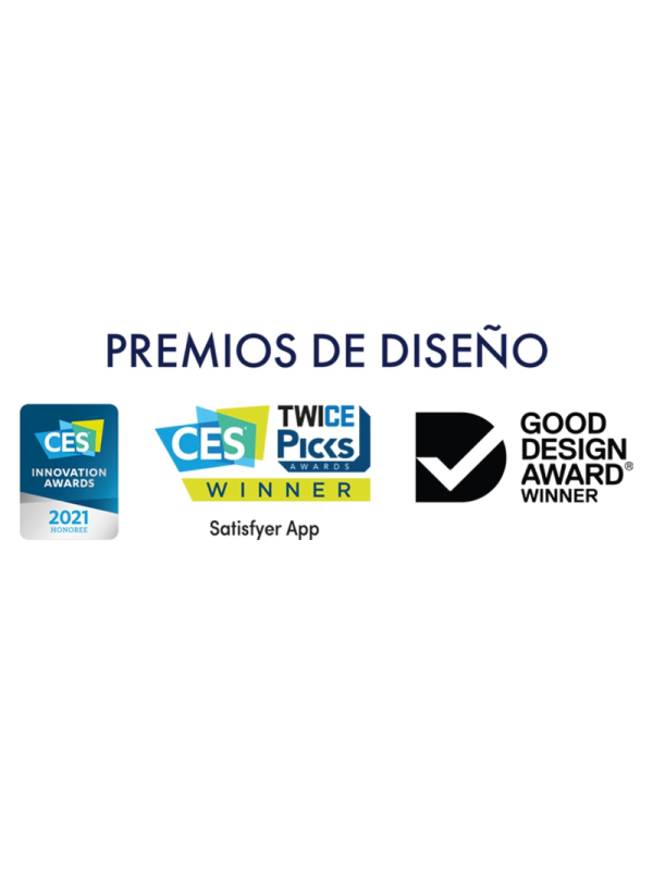 SATISFYER - TWIRLING JOY ESTIMULADOR CLITORIS BLANCO