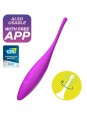 SATISFYER - TWIRLING JOY ESTIMULADOR CLITORIS FUCSIA