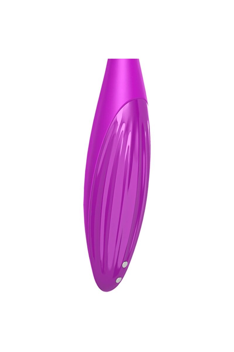 SATISFYER - TWIRLING JOY ESTIMULADOR CLITORIS FUCSIA