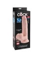 KING COCK - PLUS 3D DILDO SWINGING BALLS 20.3 CM