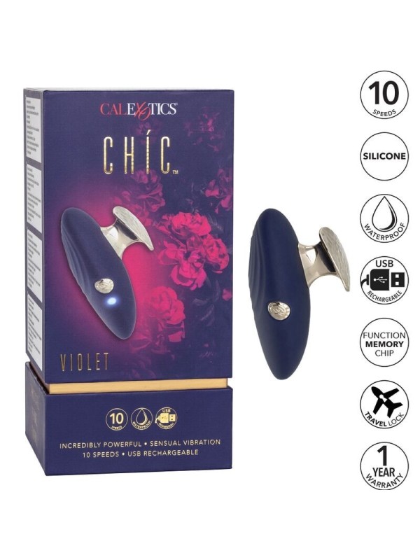 CALIFORNIA EXOTICS - CHIC VIOLET ESTIMULADOR 10 SPEEDS