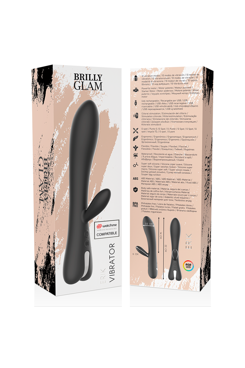 BRILLY GLAM - ERIK VIBRADOR COMPATIBLE CON WATCHME WIRELESS TECHNOLOGY