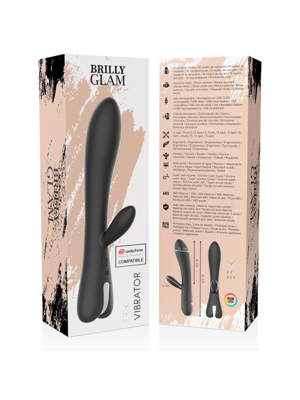 BRILLY GLAM - ERIK VIBRADOR COMPATIBLE CON WATCHME WIRELESS TECHNOLOGY