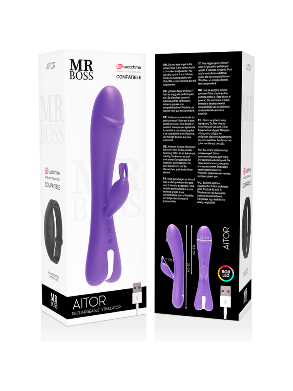 MR BOSS - AITOR RABBIT COMPATIBLE CON WATCHME WIRELESS TECHNOLOGY