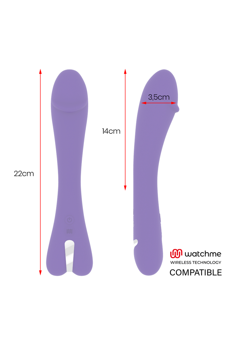 MR BOSS - ENZO VIBRADOR COMPATIBLE CON WATCHME WIRELESS TECHNOLOGY