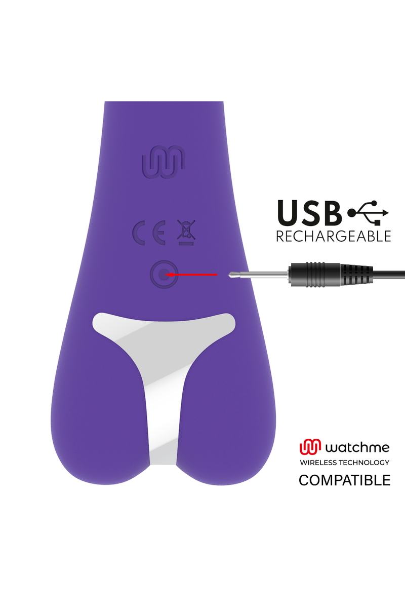 MR BOSS - ENZO VIBRADOR COMPATIBLE CON WATCHME WIRELESS TECHNOLOGY