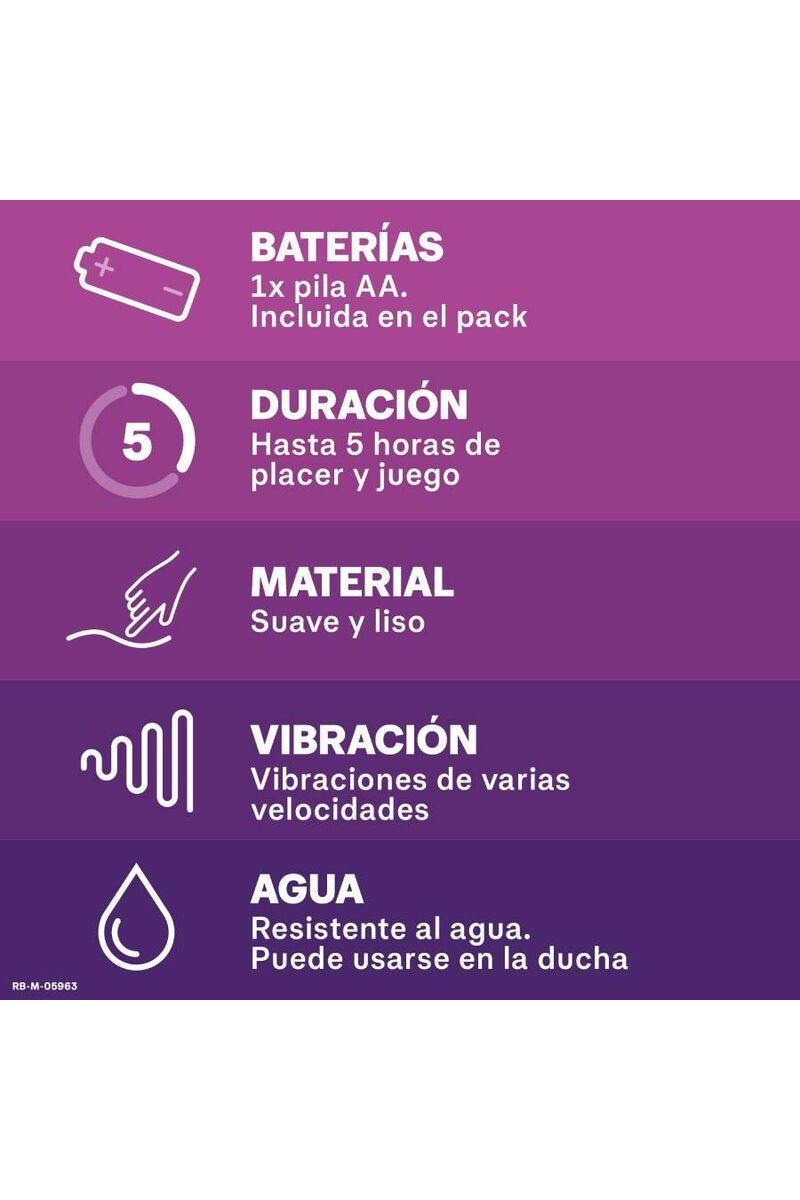 DUREX - VIBRADOR INTENSE ORGASMIC PURE FANTASY