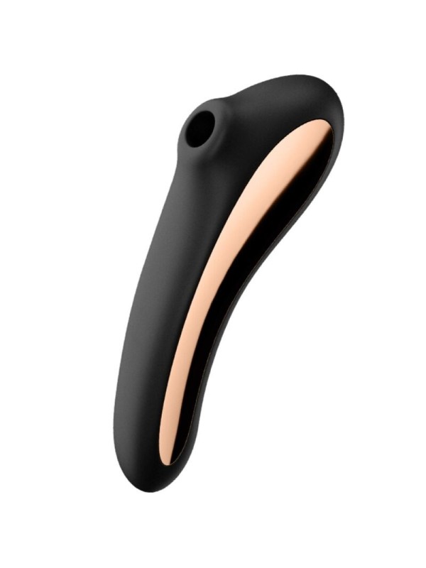 SATISFYER - DUAL KISS ESTIMULADOR CLITORIS NEGRO