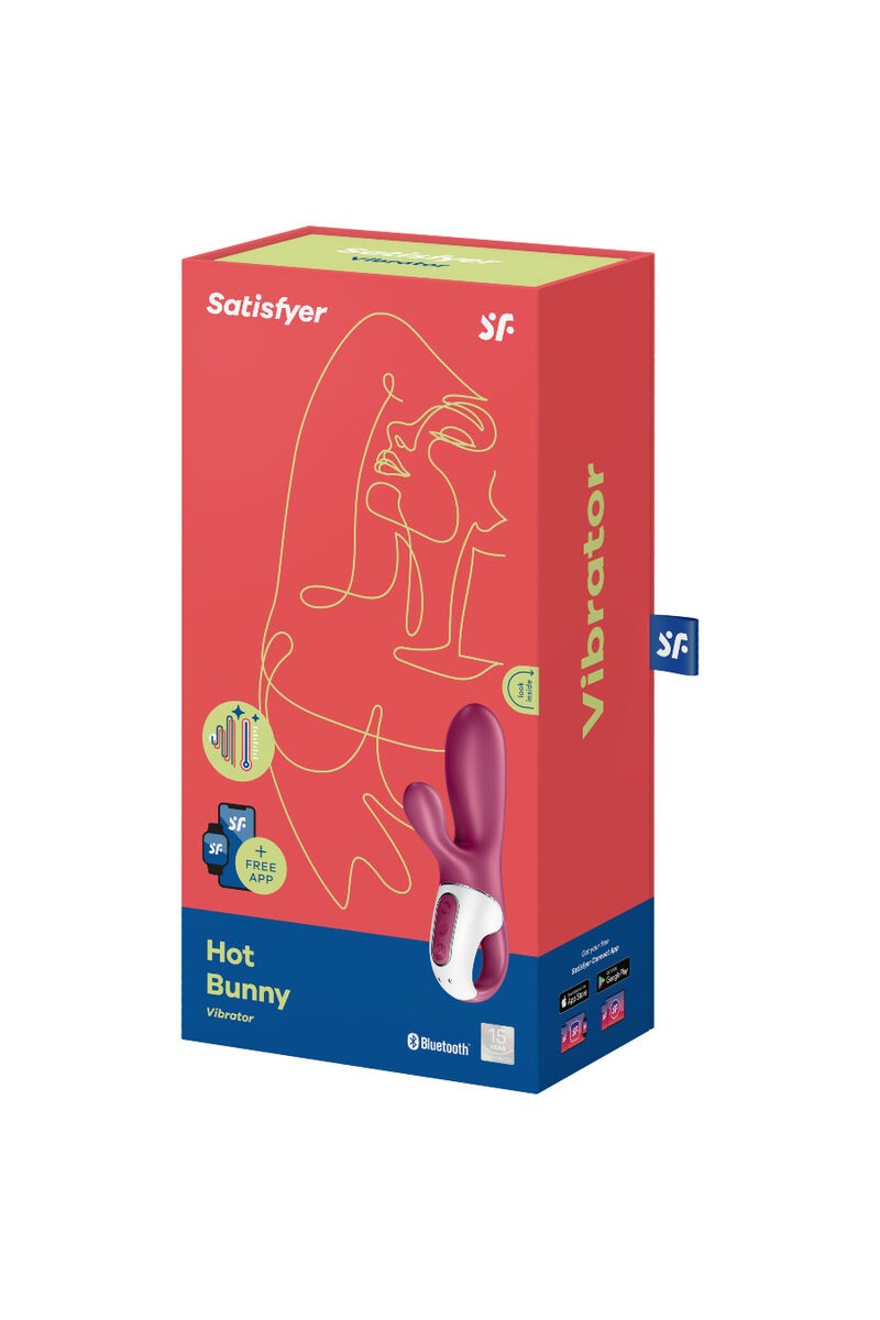 SATISFYER - HOT BUNNY VIBRADOR PUNTO G