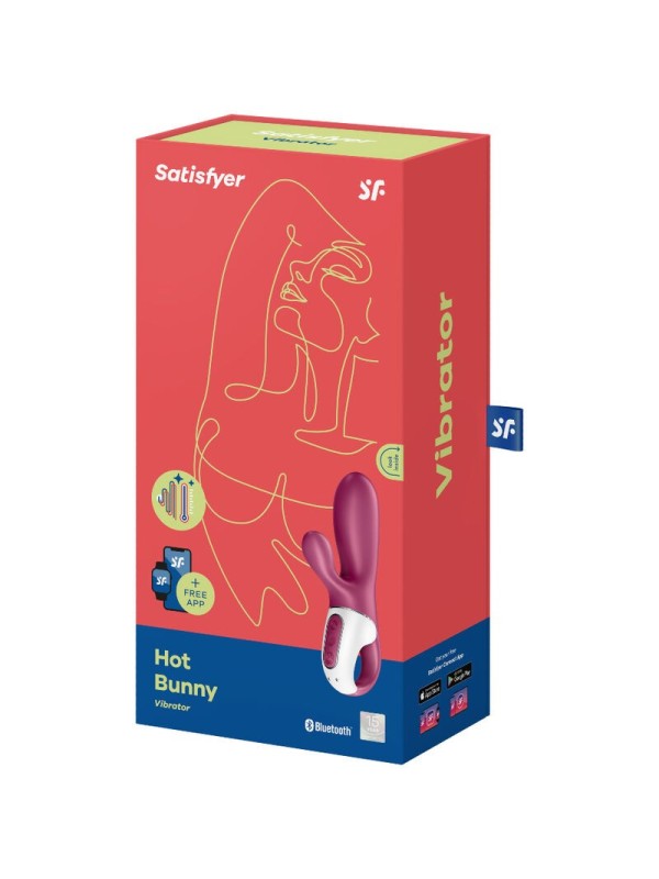SATISFYER - HOT BUNNY VIBRADOR PUNTO G