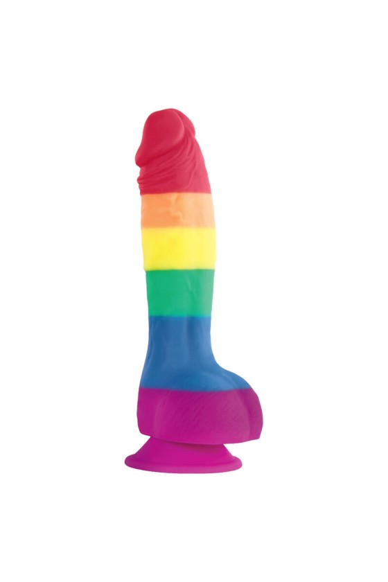 PRIDE - DILDO BANDERA LGBT 15 CM