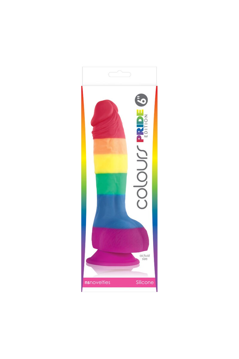 PRIDE - DILDO BANDERA LGBT 15 CM