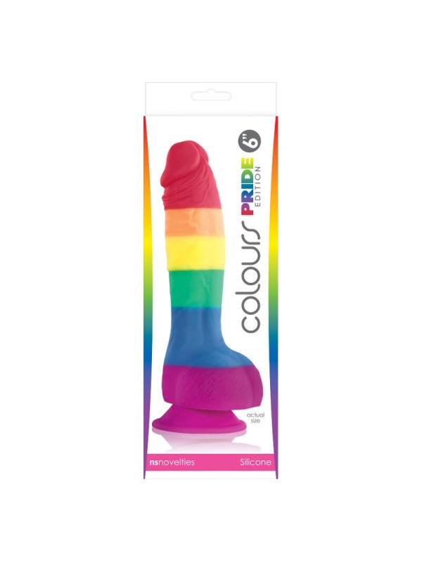 PRIDE - DILDO BANDERA LGBT 15 CM