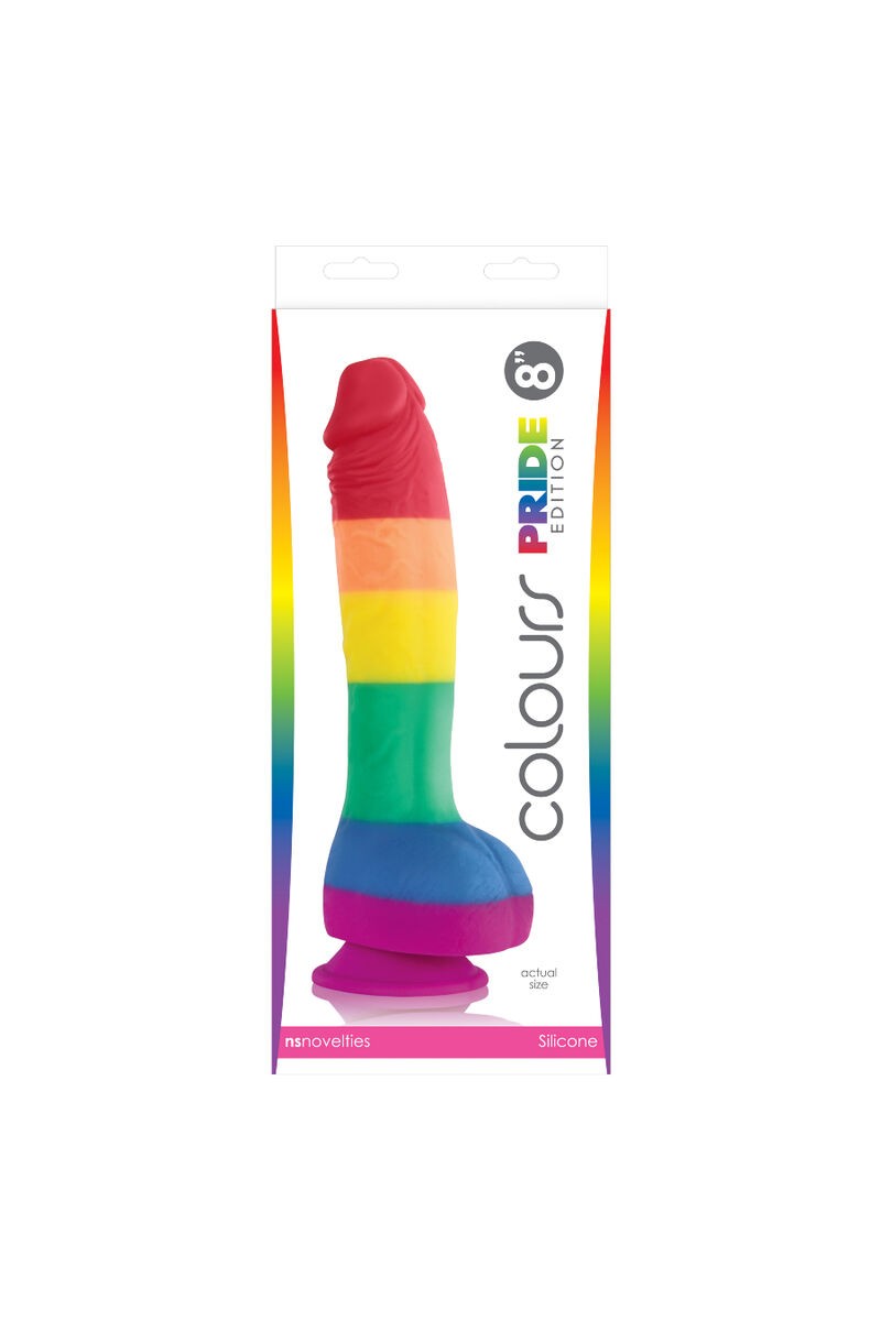 PRIDE - DILDO BANDERA LGBT 19 CM