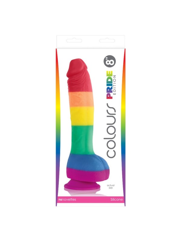 PRIDE - DILDO BANDERA LGBT 19 CM