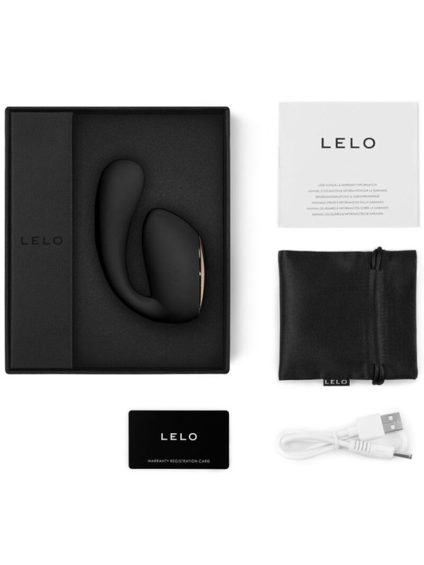 LELO - IDA WAVE MASAJEADOR PAREJAS NEGRO